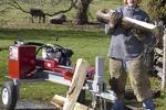 The TW-2/36 Log Splitter is Easily Transportable 