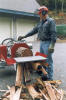 TW-5, firewood, log splitter, splitting wedge, hydraulic log lift