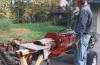 TW-5, firewood, log splitter, splitting wedge, hydraulic log lift