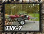 TW-5, firewood, log splitter, splitting wedge, hydraulic log lift