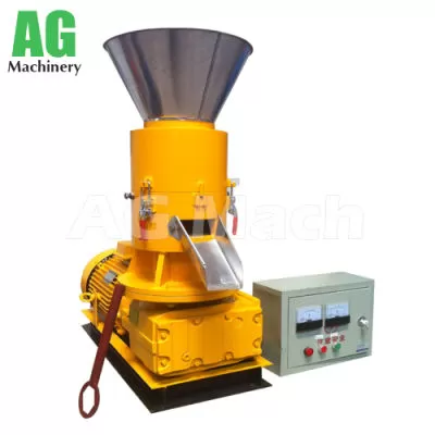 China Factory Mini Wood Pellet Machine Small Pellet Mill for Home Use