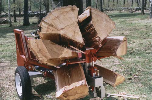 TW-5, firewood, log splitter, 6-way, splitting wedge, hydraulic log lift