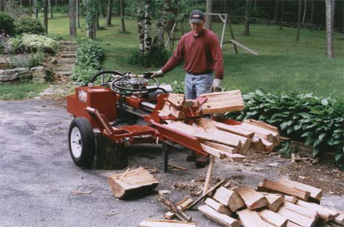 TW-6, firewood, log splitter, 4-way, splitting wedge, hydraulic log lift, table grate