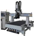 Foam metal plastic acrylic wood cnc router 4 axis 5axis cutting engraving machine
